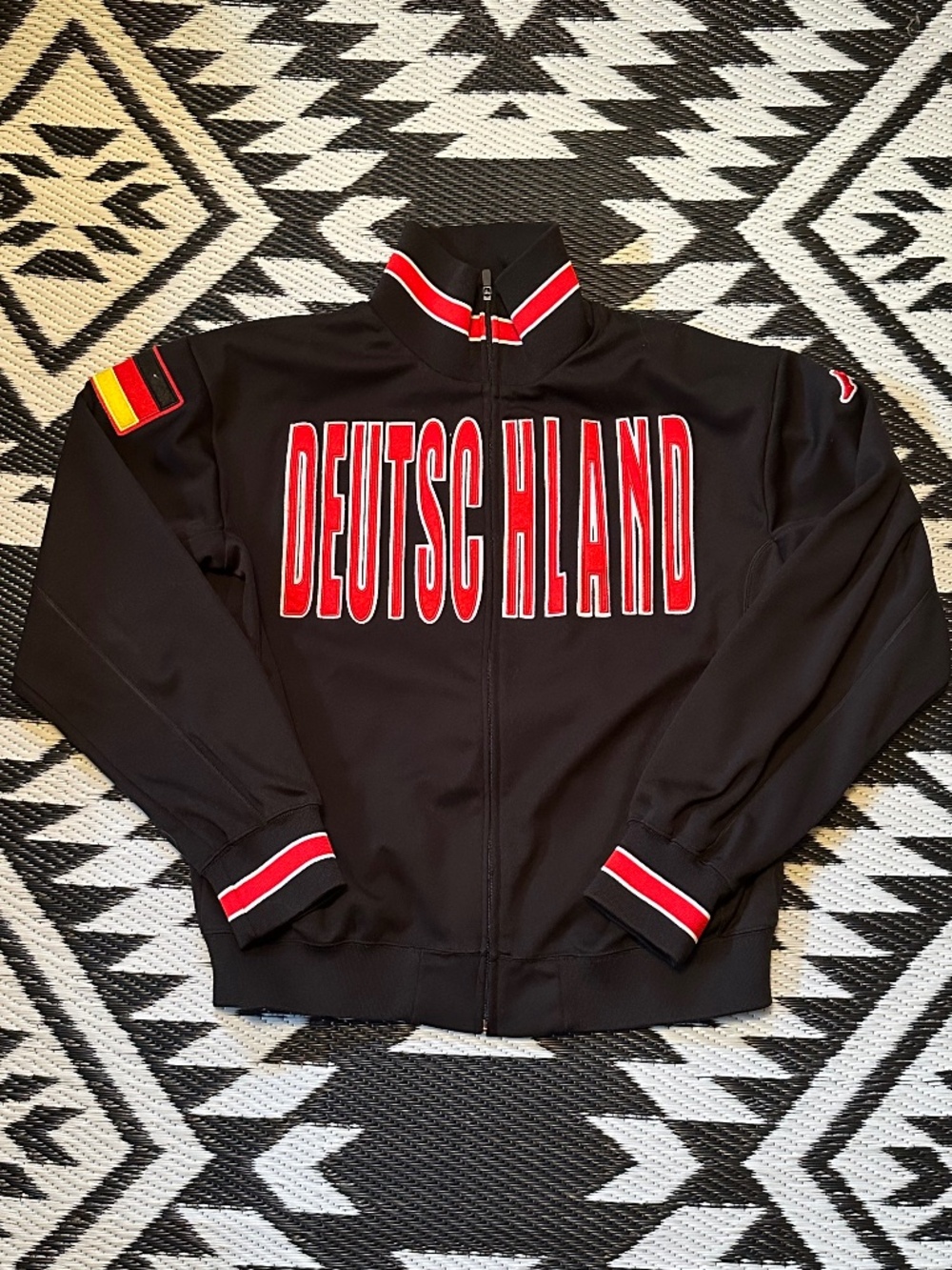 Kappa Deutschland Germany Zip-Up Sweater